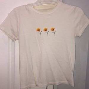 rare cotton brandy poppy tee!